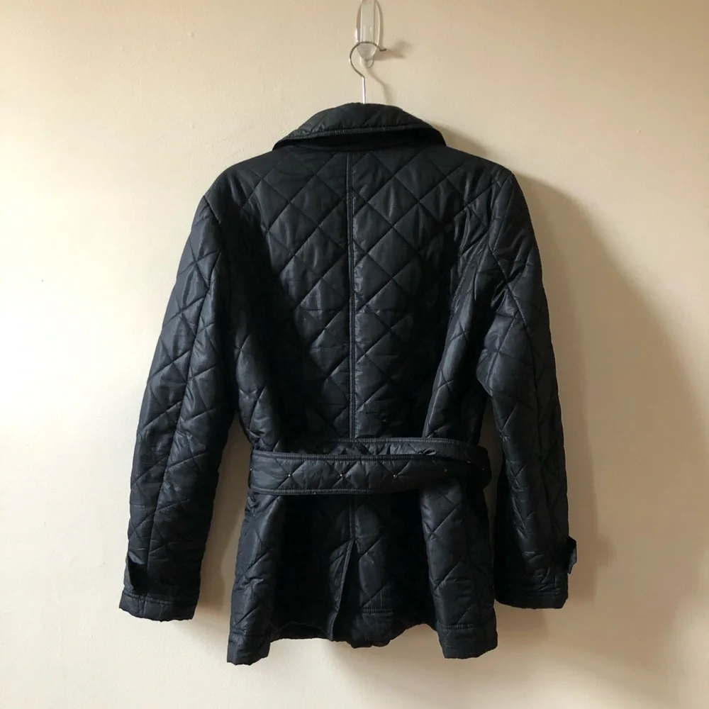 Kate Hill Black Quilted Jacket - Picture 4 of 5